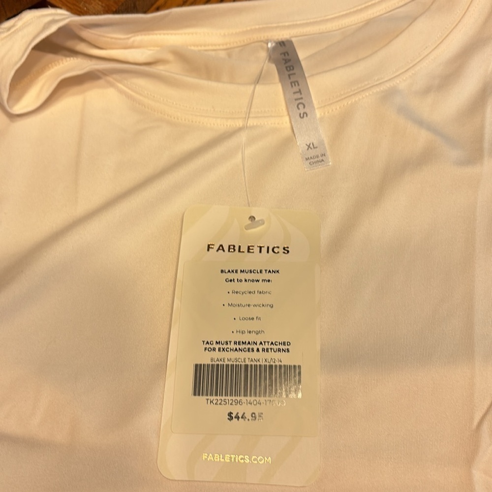 FABLETICS BLAKE TANK NWT - Picture 3 of 3